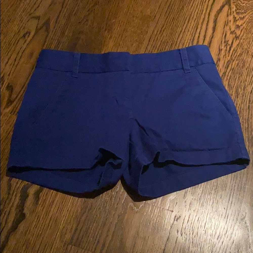 J Crew Royal/Navy Blue shorts